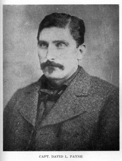 Captain David Lewis Payne, Boomer leader from Fairmount Indiana