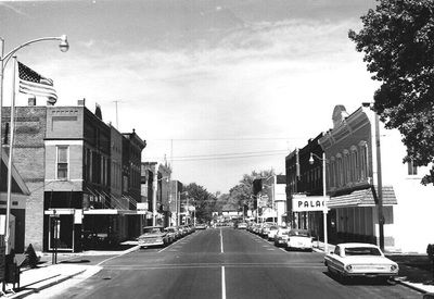 Fairmount town history photograph from research files